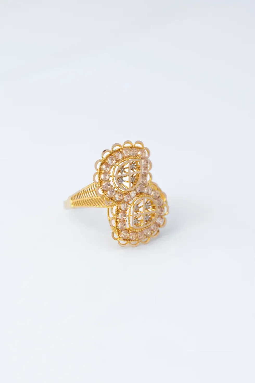 Designer Dubai Style Gold Ring