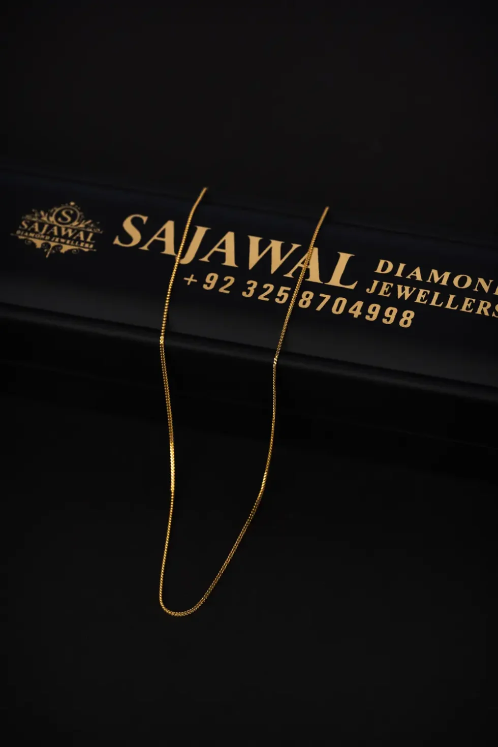 21K Lightweight Gold Chain for Women