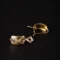 21K Sleek Local Gold Earrings for Women
