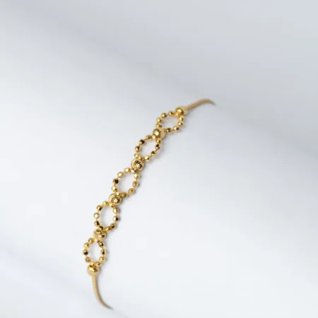 21K Imported Dubai Design Gold Bracelet for Women