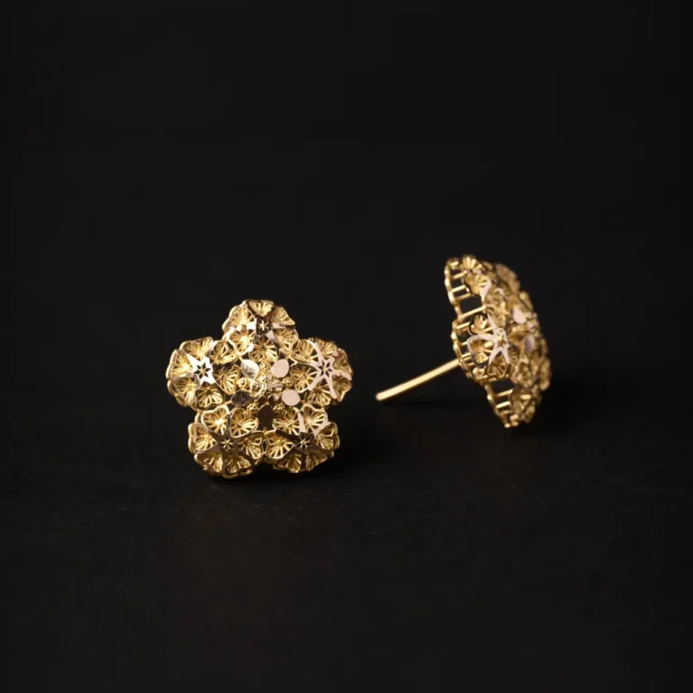 21K Elegant Saudi Gold Tops for Women