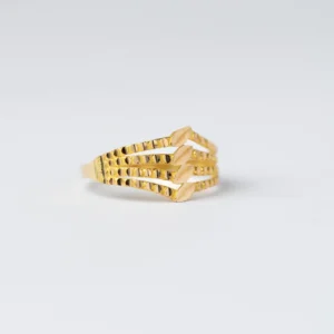 21K Traditional Gold Ring for Women