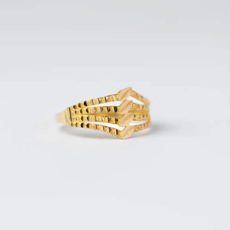 21K Traditional Gold Ring for Women