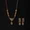 21K Dubai Design Gold Mala Set for Women