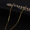 21K Classic Gold Chain for Women