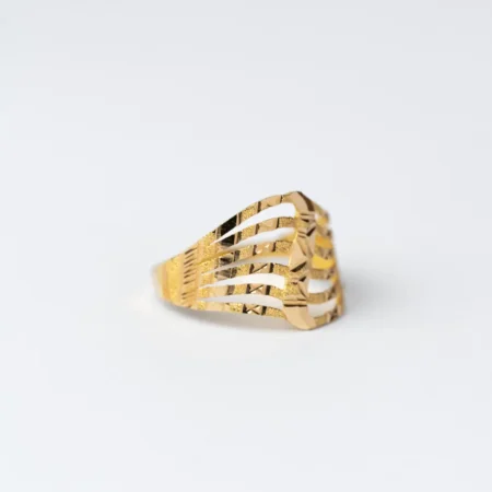 21K Regal Traditional Gold Ring for Women