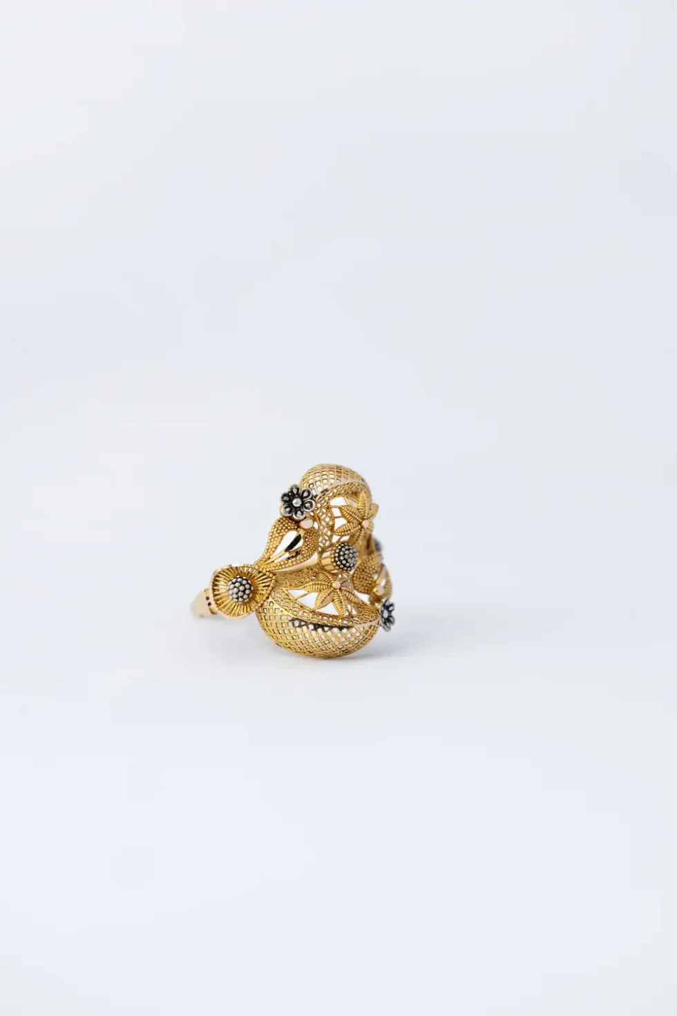 Classic Turkish Pattern Gold Ring
