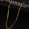 21K Refined Classic Gold Chain for Women