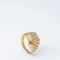 21K Heritage Men's Traditional Gold Ring