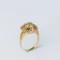 21K 3D Turkish Design Gold Ring for Women