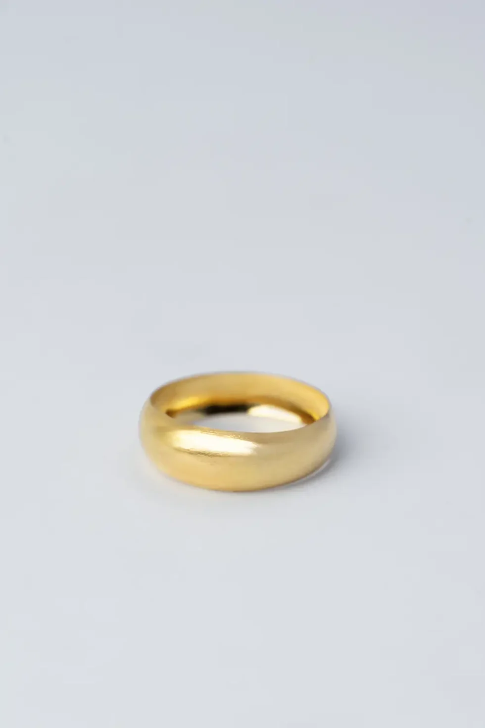 Classic Solid Gold Band Ring Design