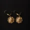 21K Premium Saudi Solid Gold Earrings for Women