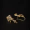 21K Charming Saudi Gold Earrings for Women