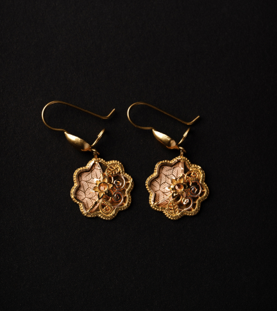 Sajawal Jewellers Gold Earrings