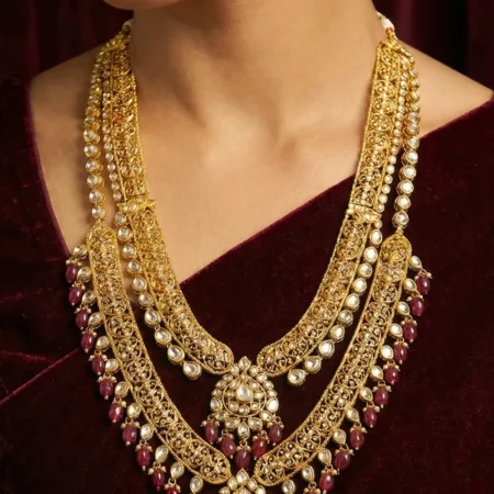Sajawal Jeweller Gold Long Rani Haar